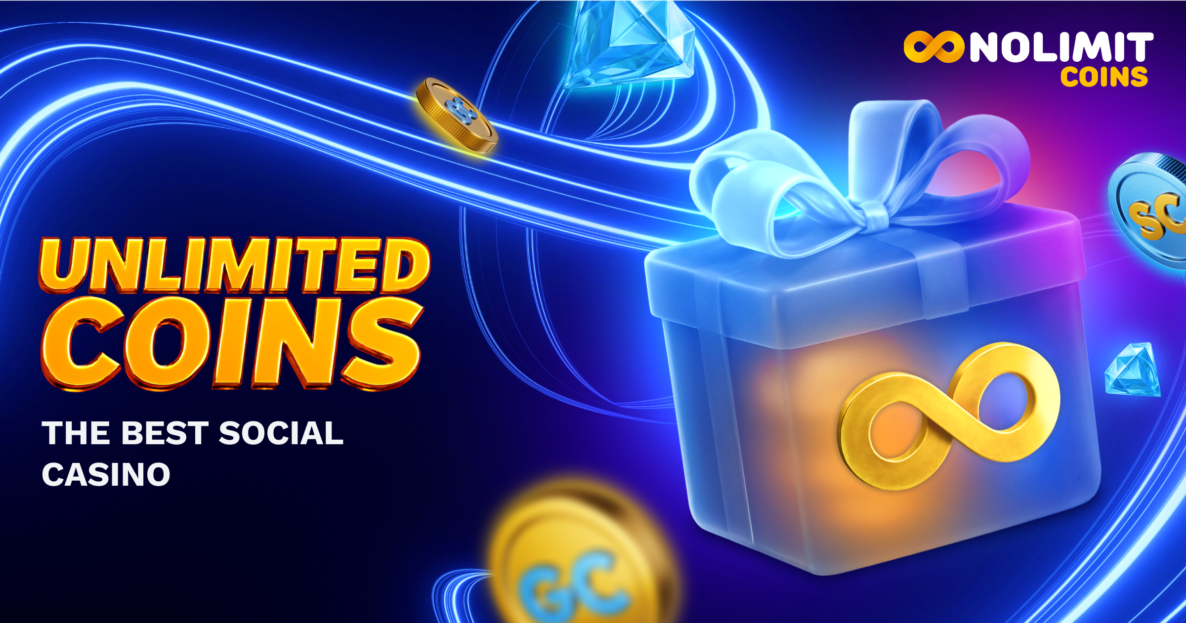 NoLimitCoins logo